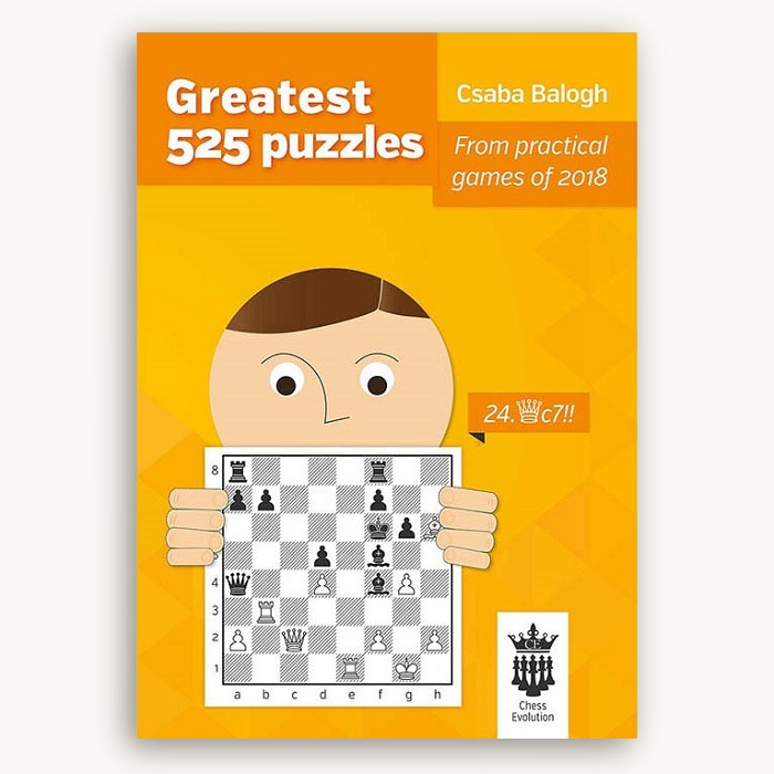 Greatest 525 puzzles From practical games of 2018 