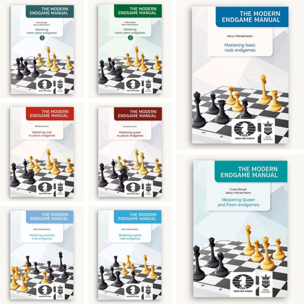 THE MODERN ENDGAME MANUAL Série complète 8 volumes - image 1