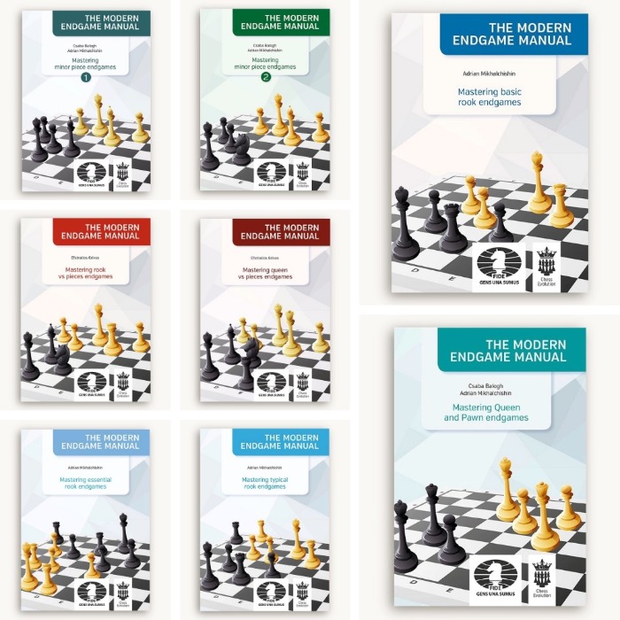 THE MODERN ENDGAME MANUAL Série complète 8 volumes
