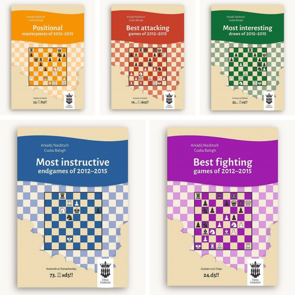 Best of 2012-2015 Série complète 5 volumes - image 1