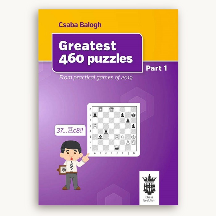 Greatest 460 puzzles From practical games of 2019 Part 1