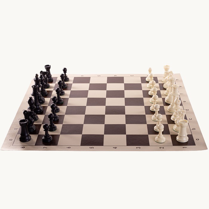 Jeu d'échecs plastique club taille 5