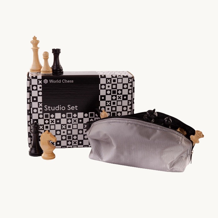 Pièces d'échecs officielles du championnat du monde "studio set" - miniature 3