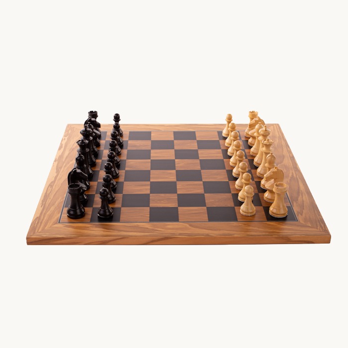 Jeu d'échecs Olivier studio set cases 45 mm