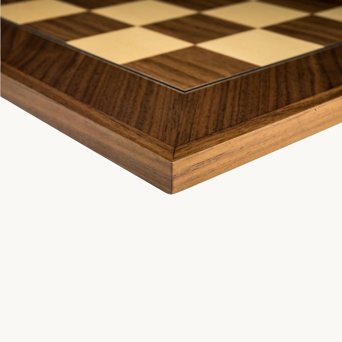 Échiquier Noyer Luxe Diagonal cases 40 mm  - miniature 2