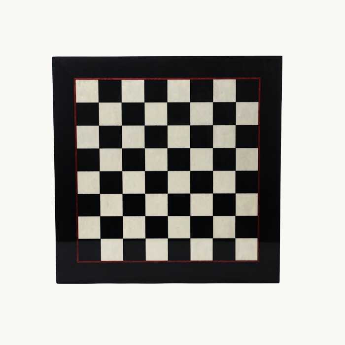 Échiquier Noir cases 40 mm  - miniature 3