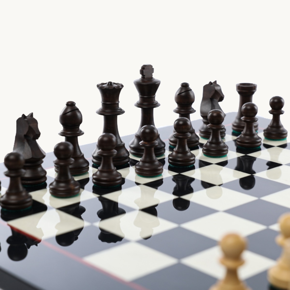 Échiquier Noir cases 40 mm  - image 4