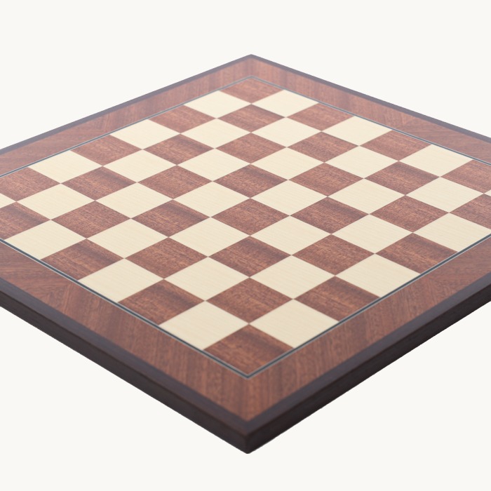 Échiquier Sapelli Luxe Diagonal cases 50 mm