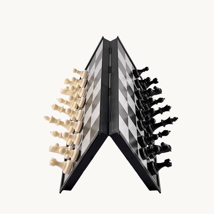 Jeu d'échecs magnétique pliable cases 35 mm - miniature 2