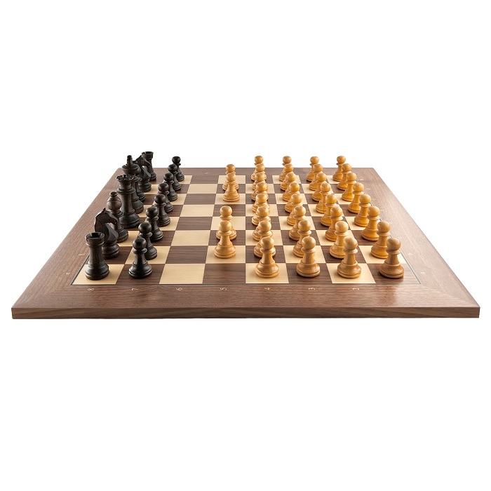 28 pions blancs n° 5 modèle "Staunton Europe" mat - image 2