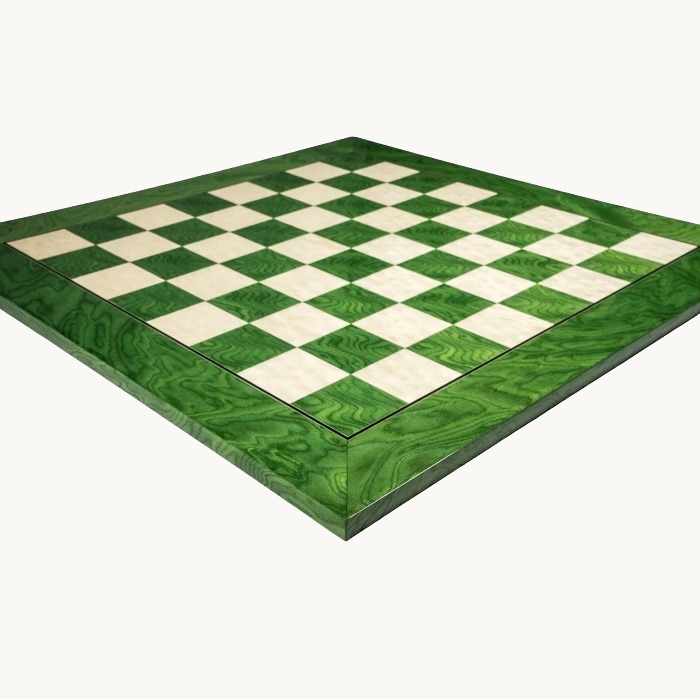 Échiquier Vert Luxe cases 50 mm