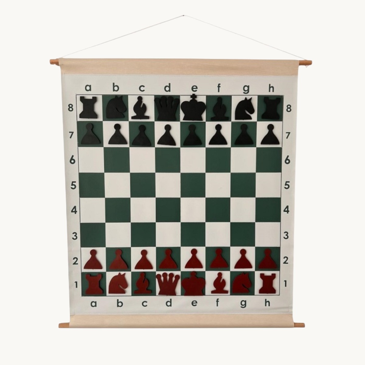 Échiquier mural magnétique roulable - image 1