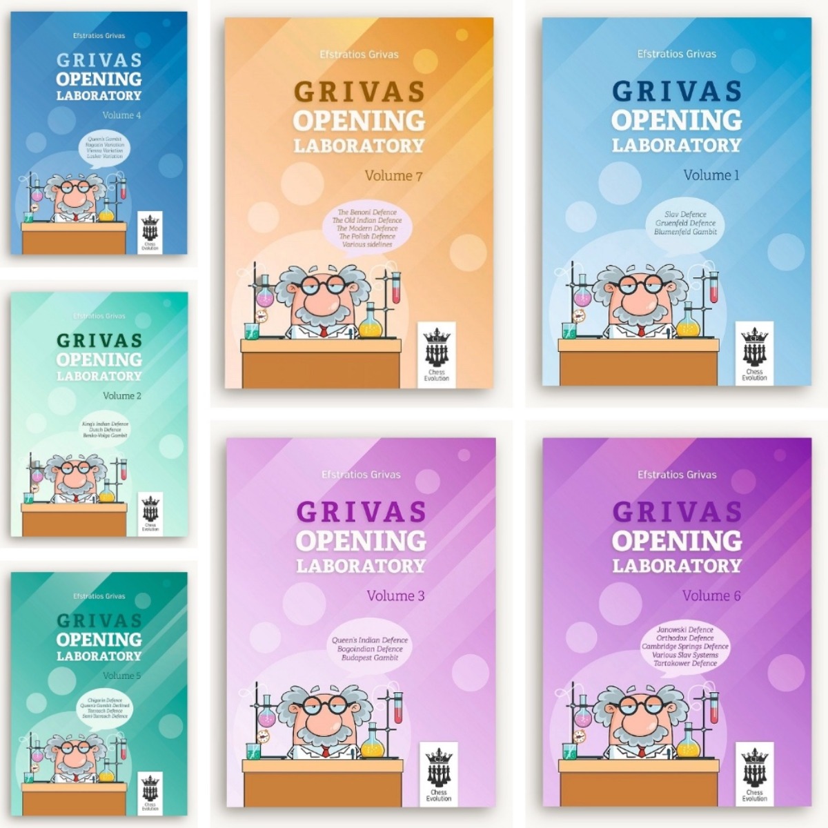 Grivas Opening Laboratory 7 volumes - image 1